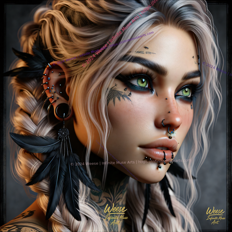 Feathers and Firelight: The Portrait of Resolve