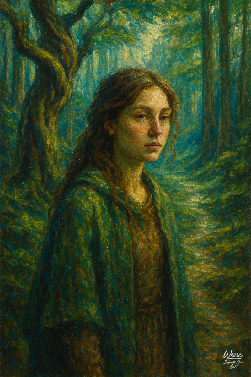 Her Silence Was Made of Moss