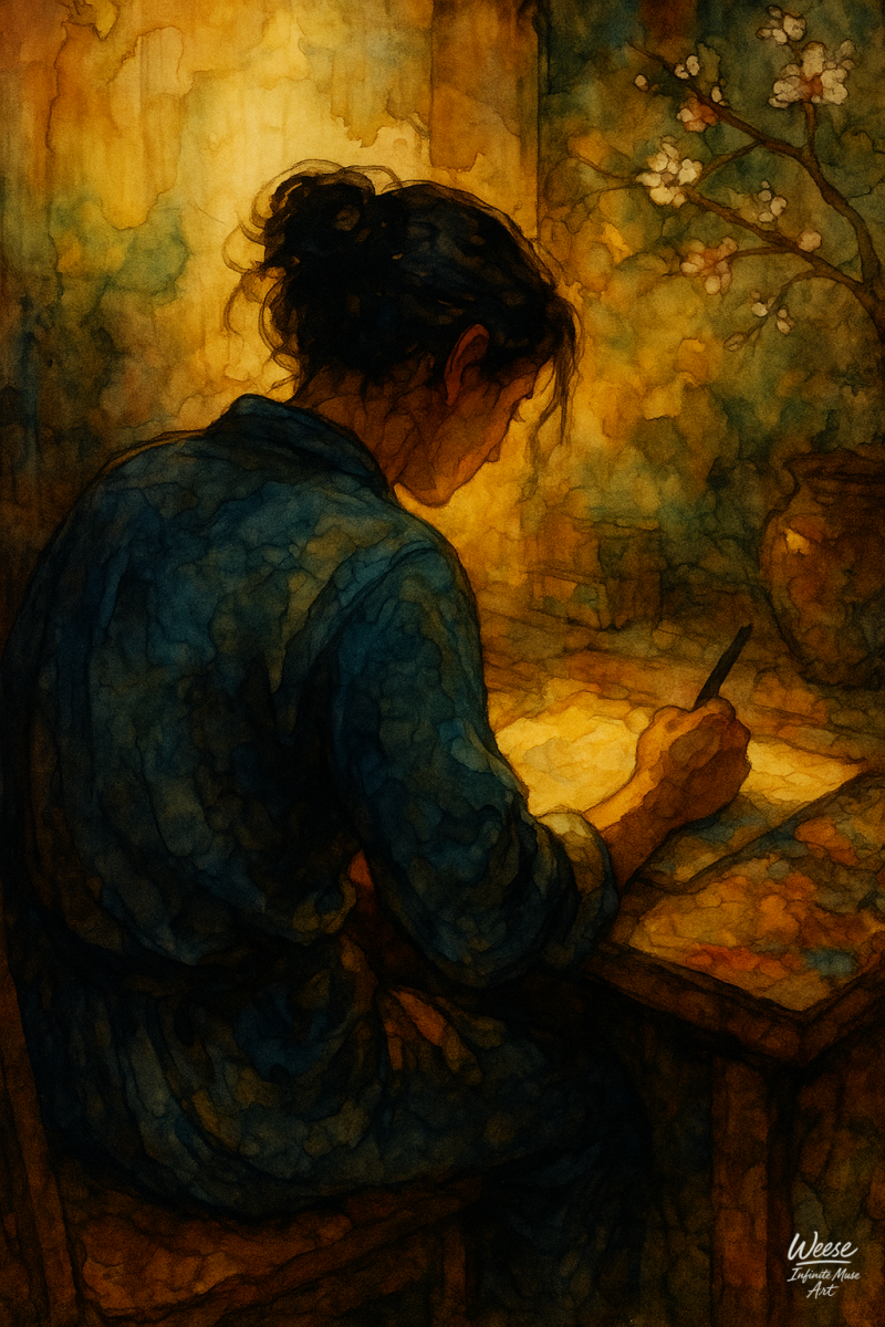 In the Quiet Glow of Thought