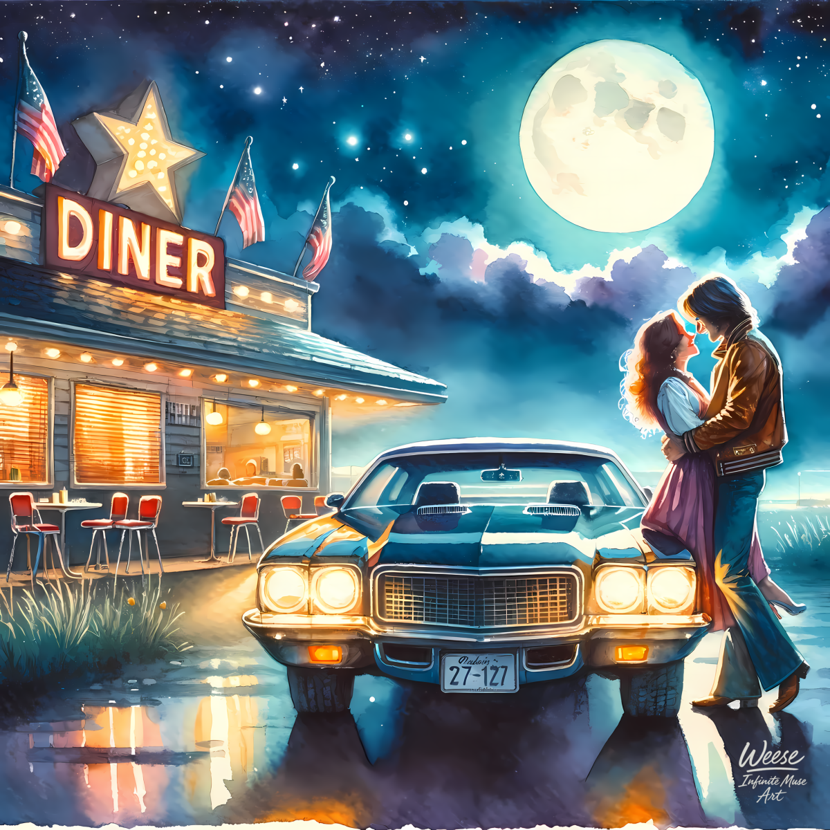 Moonlight at the Edge of Forever