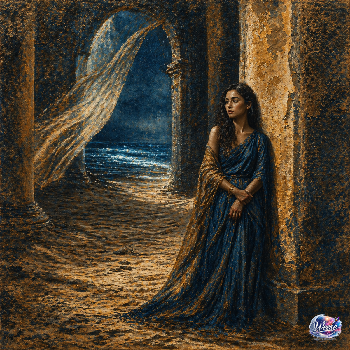 Saltward Threshold: The Muse of Waiting Tides