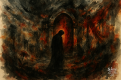 Ashen Threshold: A Lament at the Gate