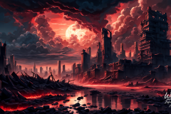 Crimson Eclipse: Elegy of the Fallen City
