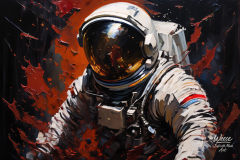 Redshift Descent: The Astronaut at World's End