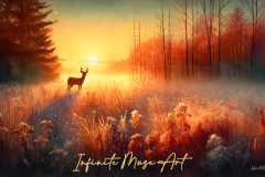 Dawn of the Serene Stag