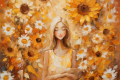 Sunlit Stillness: A Golden Reverie