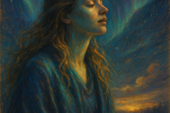 Aurora of Stillness: The Soul Between Stars