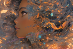 Ethereal Whispers: Celestial Muse