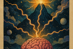 Synaptic Ascent: The Mountain of Cosmic Awakening