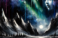 Whispers in the Northern Sky: The Muse of Cosmic Reflection