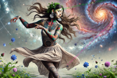 Cosmic Dancer Amongst the Stars