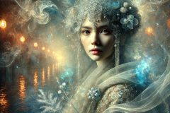Whispers of the Luminous Veil: The Muse of Radiant Spirit