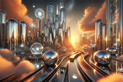 Mirrors of Tomorrow: A City Beyond the Sky