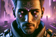 Neon Ascendant: Cybernetic Awakening of the Digital Vanguard