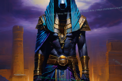 Anubis: A Majestic Guardian Illuminating the Afterlife