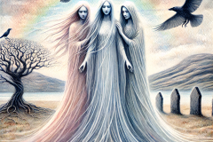 Echoes of Morrigan: A Haunting Tribute to the Celtic Goddess of War and Fate
