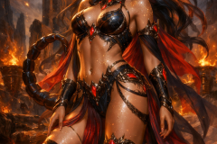 Ember Queen of the Scorpion Throne