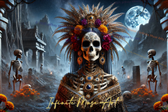 La Catrina: Guardian of the Underworld – A Tribute to Life and Death