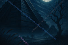Moonlit Ruins of the Forgotten Empire – A Nocturnal Ode to Lost Civilisations