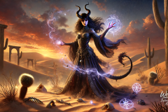 Sable Seraph of the Scorched Gate