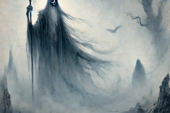 Warden of the Forsaken Vale – A Haunting Masterpiece of Surreal Darkness