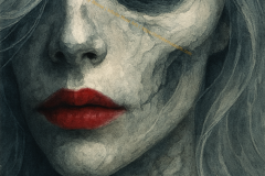 Whispers of the Hollow Bride: Gothic Portrait of Beauty and Decay