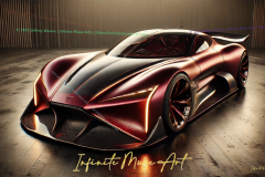 Crimson Velocity: Hypercar of the Neo-Luxe Era