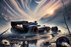 Final Lap Through the Forgotten World: A Post-Apocalyptic Racing Dreamscape