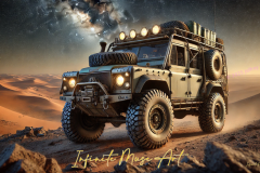 Starlit Odyssey: Conquering the Dunes
