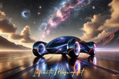 Stellar Drift: The Cosmic Evolution of Futuristic Design