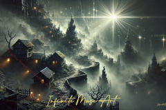 Starfall over the Forsaken Vale: A Gothic Dreamscape
