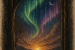 Aurora’s Embrace Over the Forgotten Lake