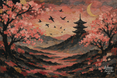 Blooming Beneath the Crescent