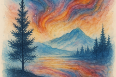 Boundless Skies: A Meditation in Colour and Light