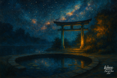 Gate of Still Waters Beneath the Stars