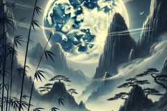 Lunar Serenity: Echoes of the Celestial Realm