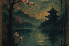 Moon on Quiet Water