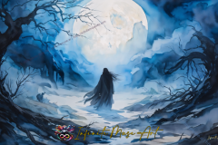 Moonlit Solitude: A Hauntingly Beautiful Journey Through Light, Shadow, and Mystery
