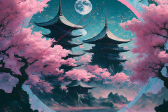 Moonlit Sakura Dreams