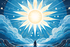 Radiance of Solitude: A Surreal Journey into Cosmic Tranquillity