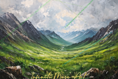 Serene Alpine Valley