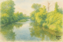 Still Waters of August: Cold Creek’s Whisper