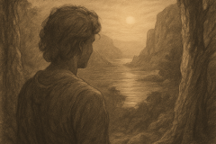 Stillness Before the Sun: A Dreamer’s Horizon