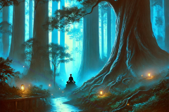 Stillness in the Luminous Grove