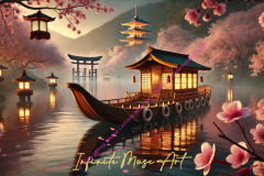 Twilight Passage Through the Sakura Realm – A Journey of Tranquillity and Tradition
