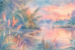 Where Evening Learns to Breathe