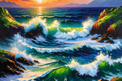 Where the Sun Teaches the Waves to Rise