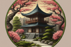 Whispers Beneath the Blossoms: A Temple in Eternal Spring