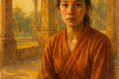 Amber Silence: A Portrait in the Arches