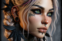 Feathers and Firelight: The Portrait of Resolve
